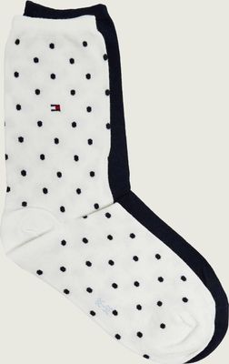 Skarpetki damskie w grochy Tommy Hilfiger ze sklepu: Gomez Fashion Store w kategorii: Skarpetki damskie - zdjęcie 874714-BD9-10338_TH205W000294002