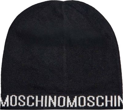 Czapka zimowa damska Moschino ze sklepu: Gomez Fashion Store w kategorii: Czapki zimowe damskie - zdjęcie 874714-BD9-10338_MO205W000017116