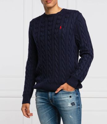 Sweter męski wiosenny Polo Ralph Lauren ze sklepu: Gomez Fashion Store w kategorii: Swetry męskie - zdjęcie 874714-BD9-10338_PR205M000012E87