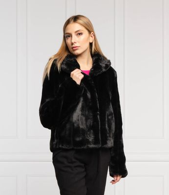 Futro damskie na jesień Guess ze sklepu: Gomez Fashion Store w kategorii: Futra damskie - zdjęcie 874714-BD9-10338_GJ205W000006058