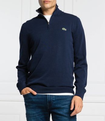 Sweter męski na wiosnę na zimę Lacoste ze sklepu: Gomez Fashion Store w kategorii: Swetry męskie - zdjęcie 874714-BD9-10338_LA205M000006166