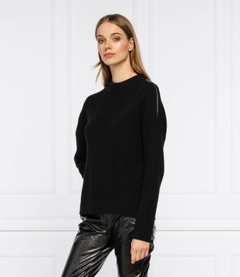 Sweter damski HUGO ze sklepu: Gomez Fashion Store w kategorii: Swetry damskie - zdjęcie 874714-BD9-10338_BU211W000005001