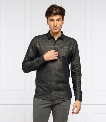 Koszula męska casualowa HUGO ze sklepu: Gomez Fashion Store w kategorii: Koszule męskie - zdjęcie 874714-BD9-10338_BU211M000057001