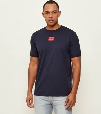 T-shirt męski na wiosnę HUGO ze sklepu: Gomez Fashion Store w kategorii: T-shirty męskie - zdjęcie 874714-BD9-10338_BU212M000094405