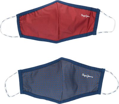 Maseczka ochronna Pepe Jeans London ze sklepu: Gomez Fashion Store w kategorii: Maseczki ochronne - zdjęcie 874714-BD9-10338_PJ205U0000020AA