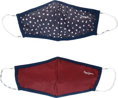 Maseczka ochronna Pepe Jeans London ze sklepu: Gomez Fashion Store w kategorii: Maseczki ochronne - zdjęcie 874714-BD9-10338_PJ205U0000060AA