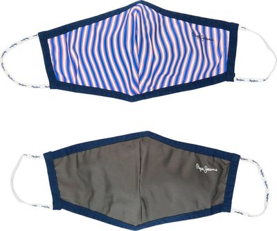 Maseczka ochronna Pepe Jeans London ze sklepu: Gomez Fashion Store w kategorii: Maseczki ochronne - zdjęcie 874714-BD9-10338_PJ205U0000090AA