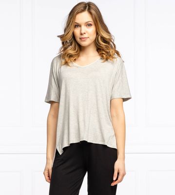 Piżama bez wzorów DKNY SLEEPWEAR ze sklepu: Gomez Fashion Store w kategorii: Piżamy damskie - zdjęcie 874714-BD9-10338_DA211W000011152