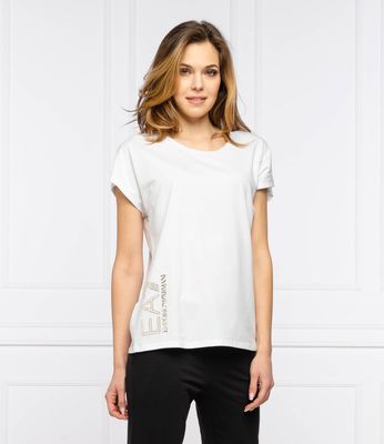 Bluzka damska EA7 ze sklepu: Gomez Fashion Store w kategorii: Bluzki damskie - zdjęcie 874714-BD9-10338_E7212W000087100