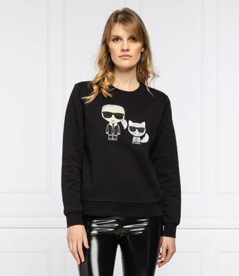 Karl Lagerfeld - Bluza damska ze sklepu: Gomez Fashion Store w kategorii: Bluzy damskie - zdjęcie 874714-BD9-10338_KL211W000070666
