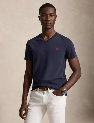 T-shirt męski na wiosnę Polo Ralph Lauren ze sklepu: Gomez Fashion Store w kategorii: T-shirty męskie - zdjęcie 874714-BD9-10338_PR212M000008CC9