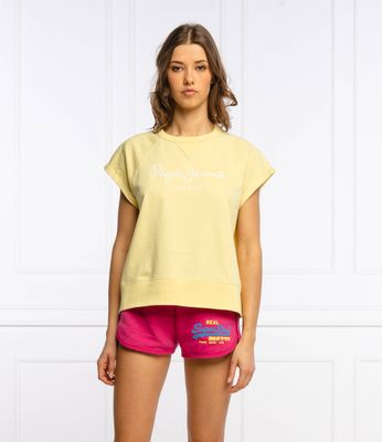 Bluzka damska casual Pepe Jeans London ze sklepu: Gomez Fashion Store w kategorii: Bluzki damskie - zdjęcie 874714-BD9-10338_PJ212W000085014