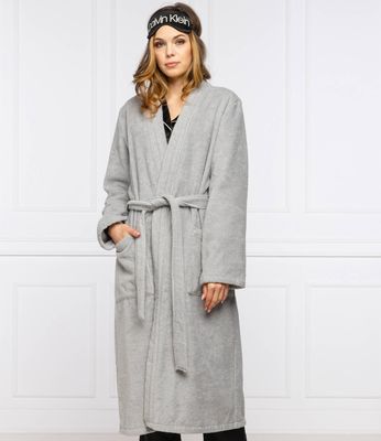 Szlafrok damski casual bez wzorów Joop! ze sklepu: Gomez Fashion Store w kategorii: Szlafroki damskie - zdjęcie 874714-BD9-10338_JE212W000001076