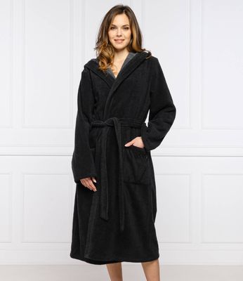Szlafrok damski casualowy Joop! ze sklepu: Gomez Fashion Store w kategorii: Szlafroki damskie - zdjęcie 874714-BD9-10338_JE212W000002097
