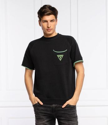 T-shirt męski młodzieżowy Guess Underwear ze sklepu: Gomez Fashion Store w kategorii: T-shirty męskie - zdjęcie 874714-BD9-10338_GB212M000021046