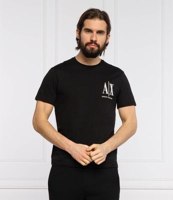 T-shirt męski wiosenny Armani Exchange ze sklepu: Gomez Fashion Store w kategorii: T-shirty męskie - zdjęcie 874714-BD9-10338_AX212M000201102
