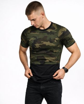 T-shirt męski na wiosnę Recea ze sklepu: Recea.pl w kategorii: T-shirty męskie - zdjęcie 9131037-22C-6950_2793