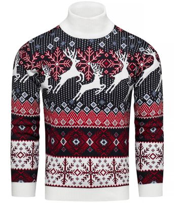 Sweter męski młodzieżowy Recea ze sklepu: Recea.pl w kategorii: Swetry męskie - zdjęcie 9131037-22C-6950_2706