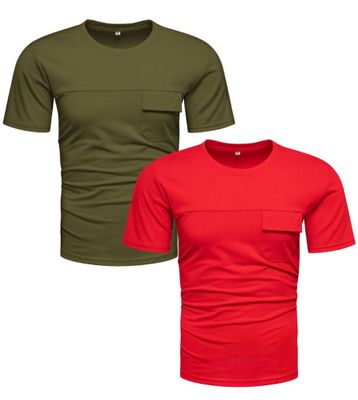 T-shirt męski wiosenny casualowy Recea ze sklepu: Recea.pl w kategorii: T-shirty męskie - zdjęcie 9131037-22C-6950_2648