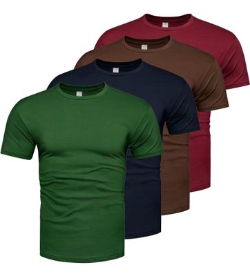 T-shirt męski casual Recea ze sklepu: Recea.pl w kategorii: T-shirty męskie - zdjęcie 9131037-22C-6950_3066