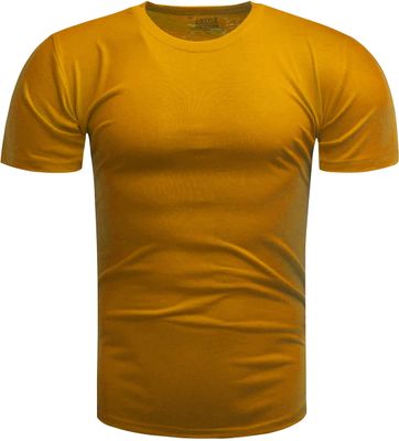 T-shirt męski na wiosnę casual Recea ze sklepu: Recea.pl w kategorii: T-shirty męskie - zdjęcie 9131037-22C-6950_2383