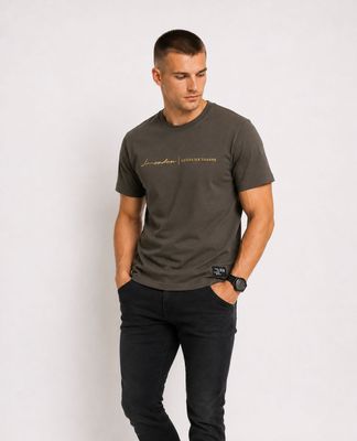 T-shirt męski młodzieżowy Recea ze sklepu: Recea.pl w kategorii: T-shirty męskie - zdjęcie 9131037-22C-6950_3174