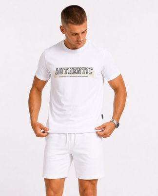 Recea - T-shirt męski wiosenny ze sklepu: Recea.pl w kategorii: T-shirty męskie - zdjęcie 9131037-22C-6950_3180