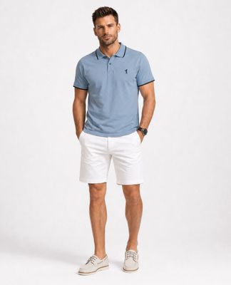 T-shirt męski casual Recea ze sklepu: Recea.pl w kategorii: T-shirty męskie - zdjęcie 9131037-22C-6950_3185