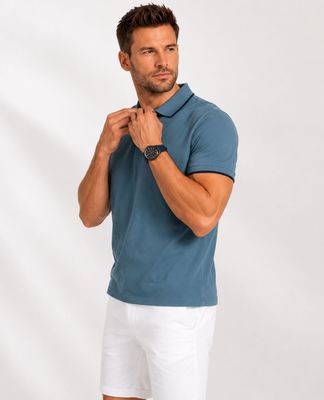 T-shirt męski casual Recea ze sklepu: Recea.pl w kategorii: T-shirty męskie - zdjęcie 9131037-22C-6950_3186