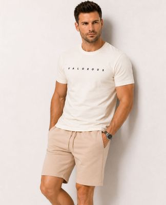 T-shirt męski casual Recea ze sklepu: Recea.pl w kategorii: T-shirty męskie - zdjęcie 9131037-22C-6950_3188