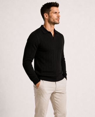 Sweter męski casual Recea ze sklepu: Recea.pl w kategorii: Swetry męskie - zdjęcie 9131037-22C-6950_3218