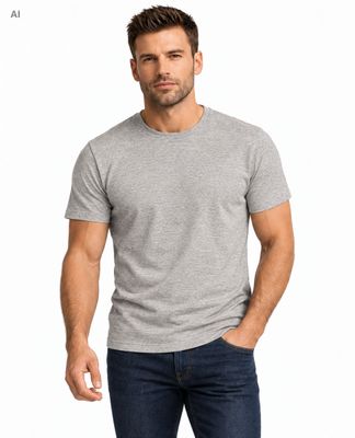 T-shirt męski na wiosnę casualowy Recea ze sklepu: Recea.pl w kategorii: T-shirty męskie