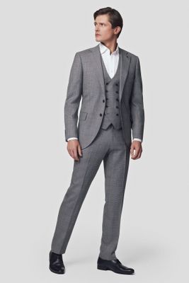 Lancerto - Garnitur męski elegancki ze sklepu: Lancerto S.A. w kategorii: Garnitury męskie - zdjęcie 938E51-772-11513_GA073123000017.SZARY