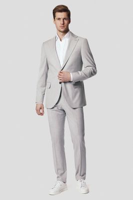 Garnitur męski elegancki Lancerto ze sklepu: Lancerto S.A. w kategorii: Garnitury męskie - zdjęcie 938E51-772-11513_GA073124000003.SZARY