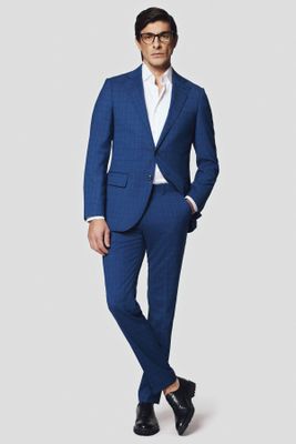 Garnitur męski elegancki Lancerto ze sklepu: Lancerto S.A. w kategorii: Garnitury męskie - zdjęcie 938E51-772-11513_GA073124000010.GRANAT