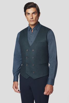 Lancerto - Kamizelka męska elegancka ze sklepu: Lancerto S.A. w kategorii: Kamizelki męskie - zdjęcie 938E51-772-11513_KA131224000007.ZIELONY