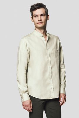 Koszula męska z klasycznym kołnierzykiem casual Lancerto ze sklepu: Lancerto S.A. w kategorii: Koszule męskie - zdjęcie 938E51-772-11513_KO051122000100.ZIELONY
