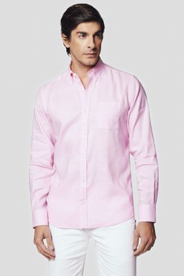 Koszula męska casual Lancerto ze sklepu: Lancerto S.A. w kategorii: Koszule męskie - zdjęcie 938E51-772-11513_KO073124000012.ROZOWY