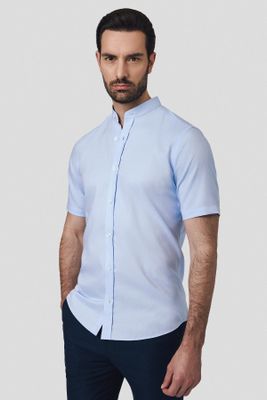 Koszula męska casual Lancerto ze sklepu: Lancerto S.A. w kategorii: Koszule męskie - zdjęcie 938E51-772-11513_KO073125000012.BLEKIT