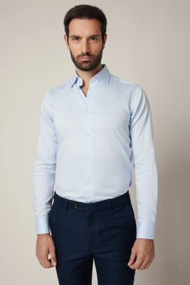 Lancerto - Koszula męska elegancka z klasycznym kołnierzykiem ze sklepu: Lancerto S.A. w kategorii: Koszule męskie - zdjęcie 938E51-772-11513_KO073225000008.BLEKIT