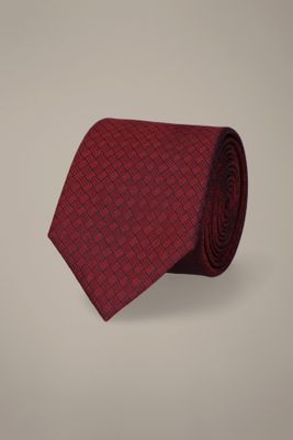 Krawat Lancerto ze sklepu: Lancerto S.A. w kategorii: Krawaty - zdjęcie 938E51-772-11513_KR090126000048.BORDO.346