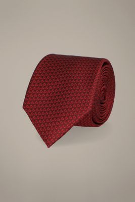 Krawat Lancerto ze sklepu: Lancerto S.A. w kategorii: Krawaty - zdjęcie 938E51-772-11513_KR090126000117.BORDO.375