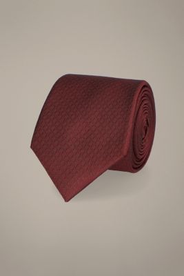 Krawat Lancerto ze sklepu: Lancerto S.A. w kategorii: Krawaty - zdjęcie 938E51-772-11513_KR090126000135.BORDO.393
