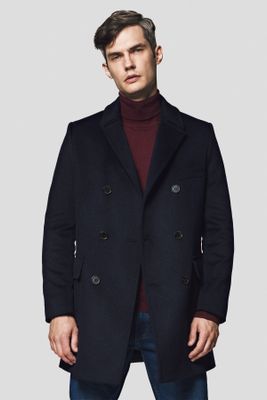 Lancerto - Płaszcz męski na jesień elegancki ze sklepu: Lancerto S.A. w kategorii: Płaszcze męskie - zdjęcie 938E51-772-11513_KU054222000010.GRANAT