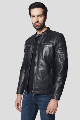 Lancerto - Kurtka męska casual ze sklepu: Lancerto S.A. w kategorii: Kurtki męskie - zdjęcie 938E51-772-11513_KU068224000003.CZARNY