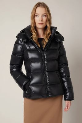 Kurtka damska casual Lancerto ze sklepu: Lancerto S.A. w kategorii: Kurtki damskie - zdjęcie 938E51-772-11513_KU073225000014.CZARNY