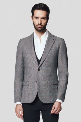 Marynarka męska elegancka Lancerto ze sklepu: Lancerto S.A. w kategorii: Marynarki męskie - zdjęcie 938E51-772-11513_MA073224000005.SZARY