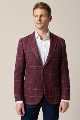 Marynarka męska elegancka jesienna Lancerto ze sklepu: Lancerto S.A. w kategorii: Marynarki męskie - zdjęcie 938E51-772-11513_MA099123000006.BORDO
