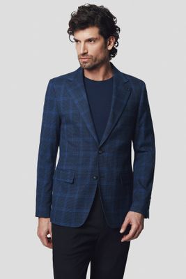 Marynarka męska elegancka Lancerto ze sklepu: Lancerto S.A. w kategorii: Marynarki męskie - zdjęcie 938E51-772-11513_MA131124000011.GRANAT