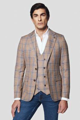 Marynarka męska elegancka Lancerto ze sklepu: Lancerto S.A. w kategorii: Marynarki męskie - zdjęcie 938E51-772-11513_MA131124000018.BEZ